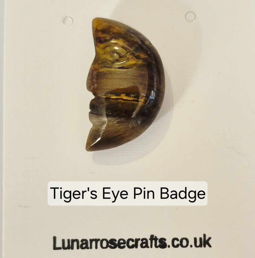 Gemstone Shaped Pin Badges