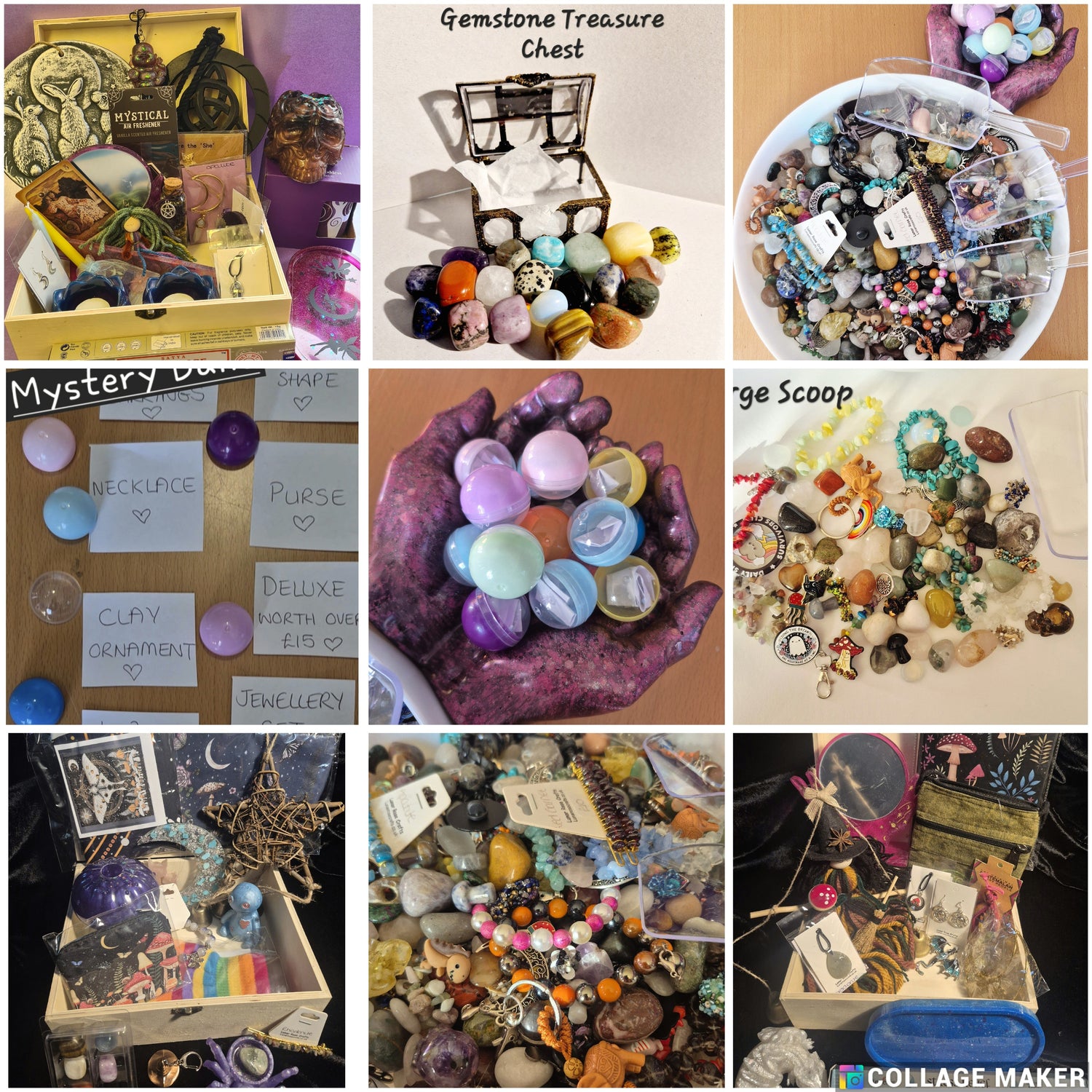 Mystery Boxes at Lunar Rose Crafts