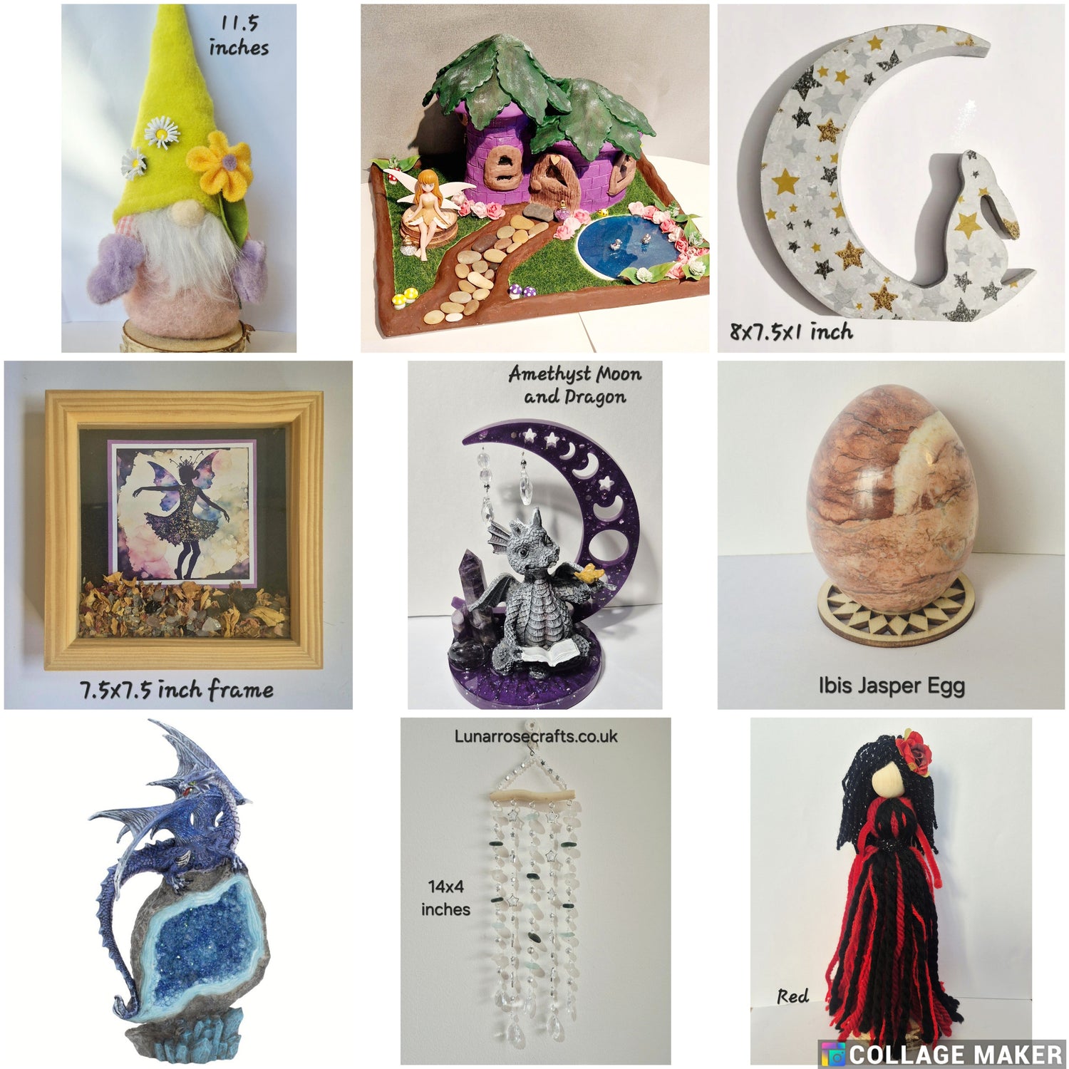 Home Decor Collection at Lunar Rose Crafts