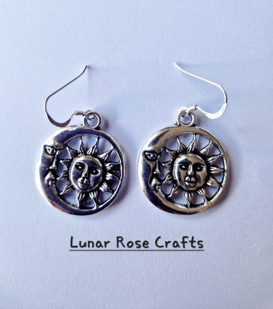 Sun and Moon Harmony Earrings