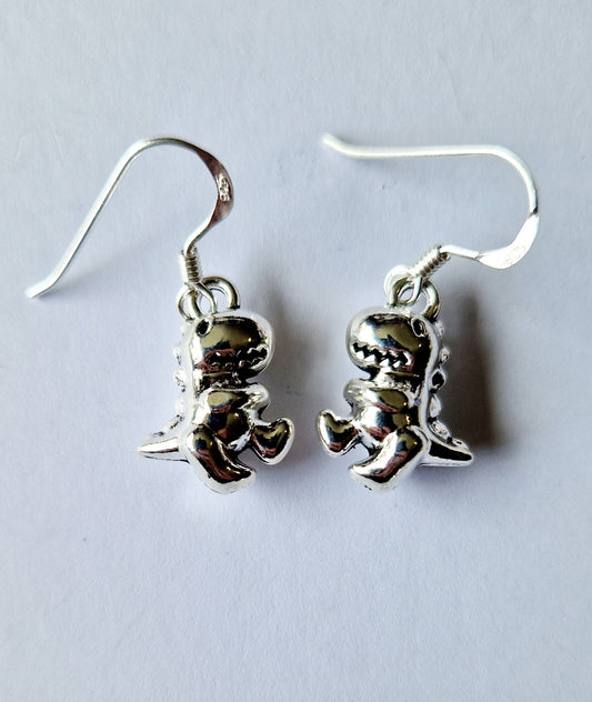 3D Dino Earrings