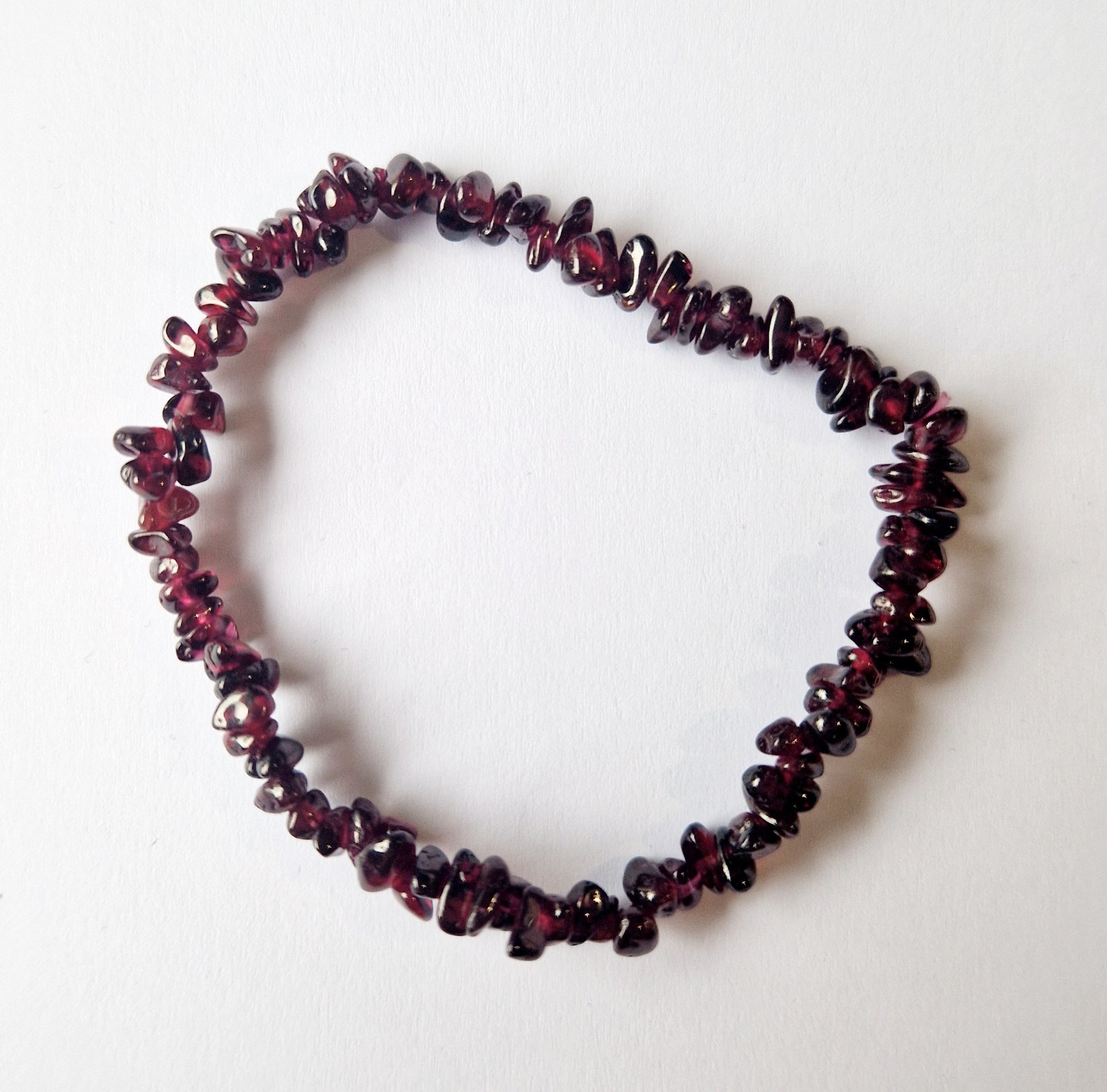 Gemstone Chip Elasticated Bracelets