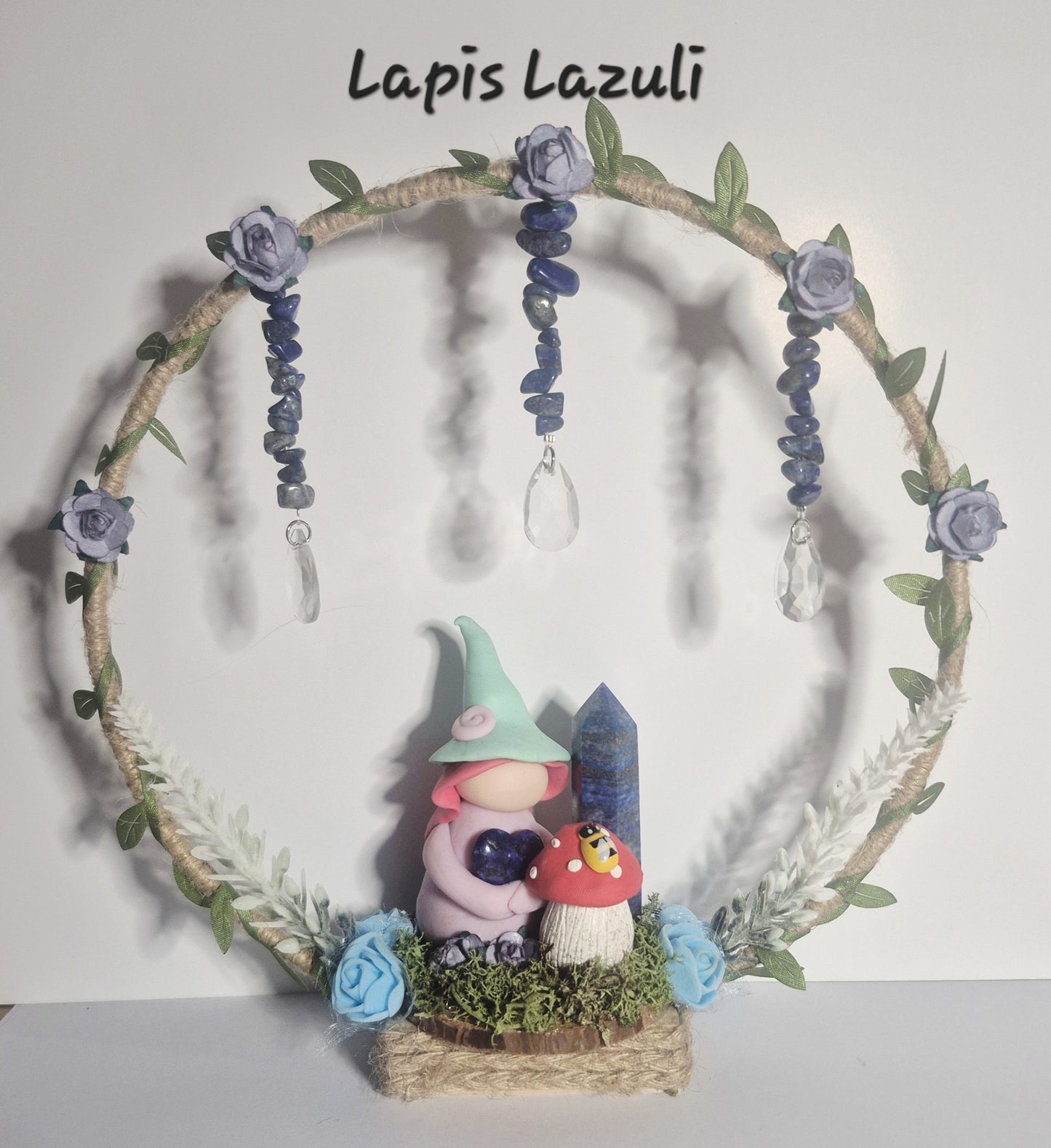 Gemstone and Clay Witch Wreath Collection