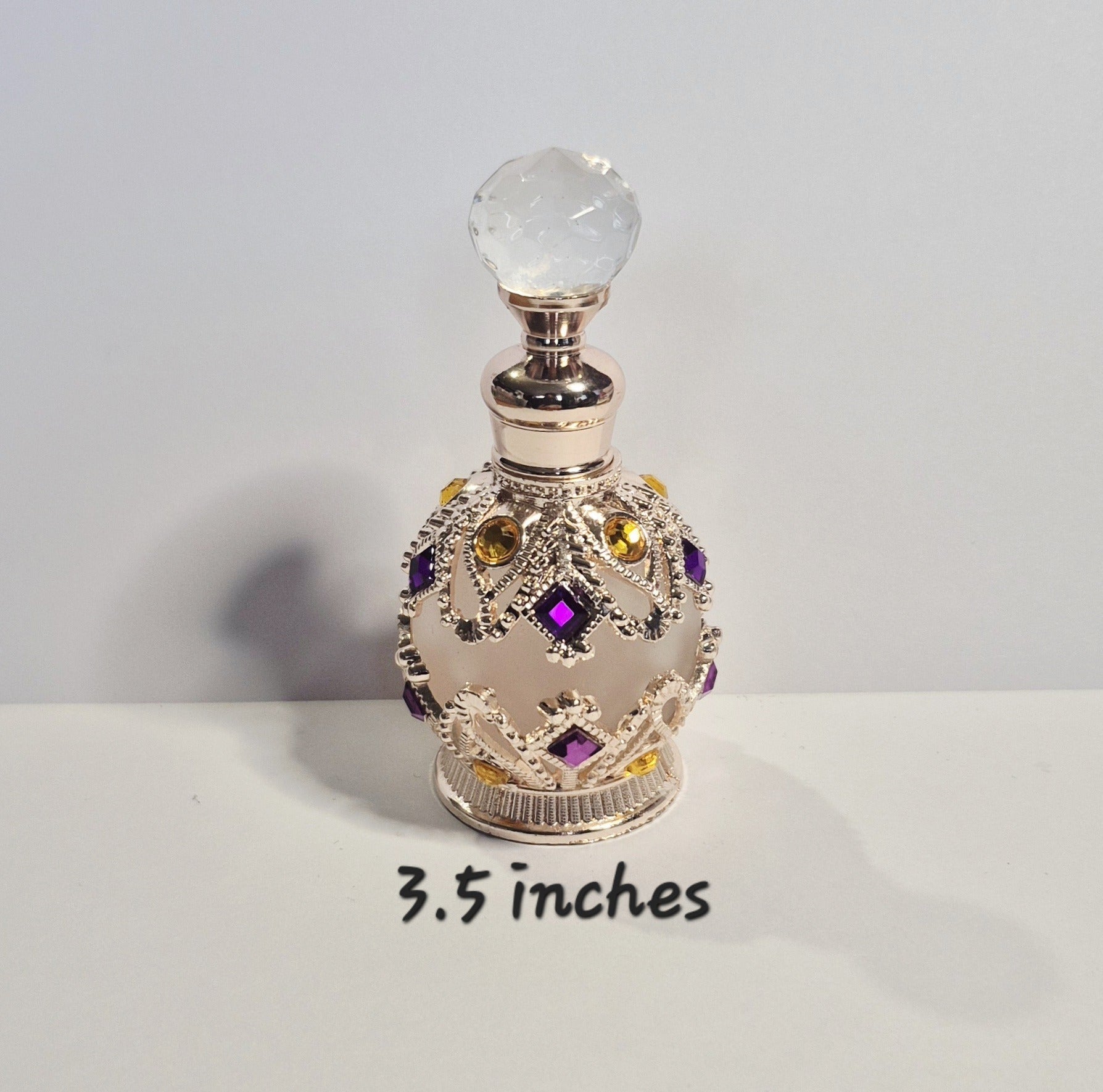 Glass Decorated Perfume Bottles
