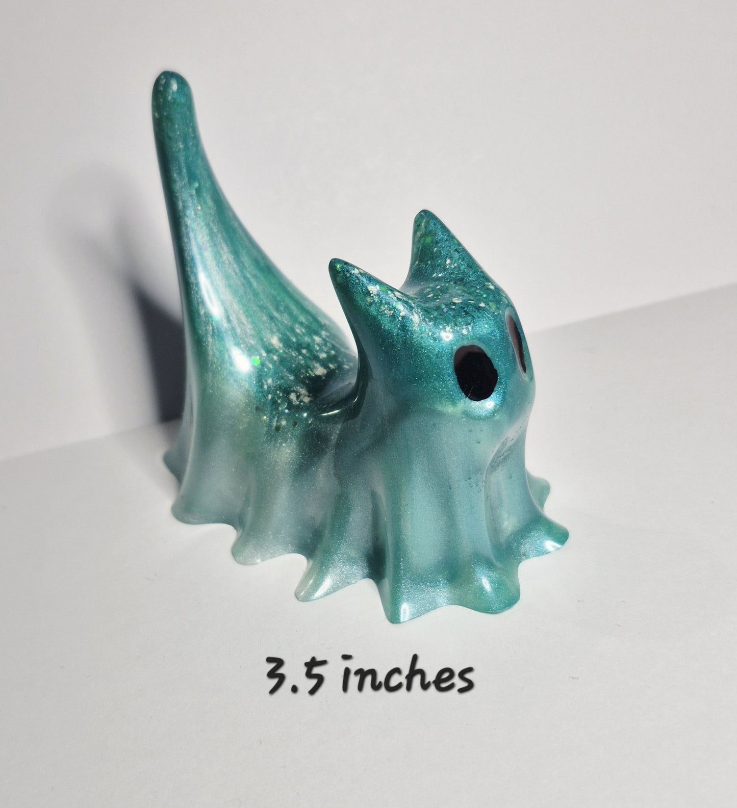 Ghost Cat Figurines