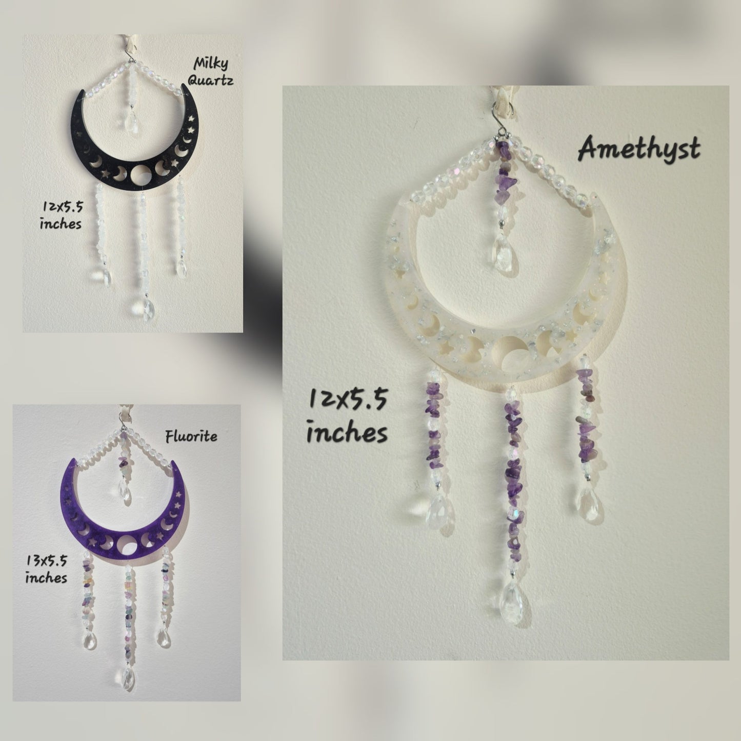 Crescent Moon Hanging Ornaments
