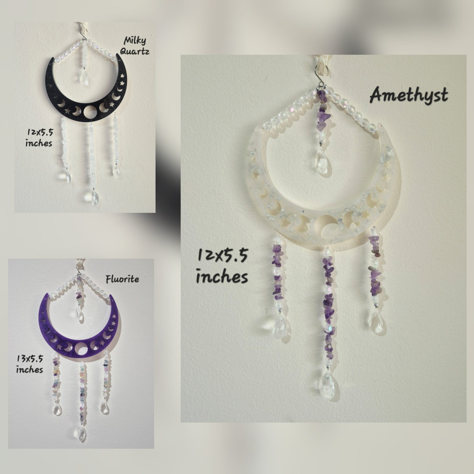 Crescent Moon Hanging Ornaments