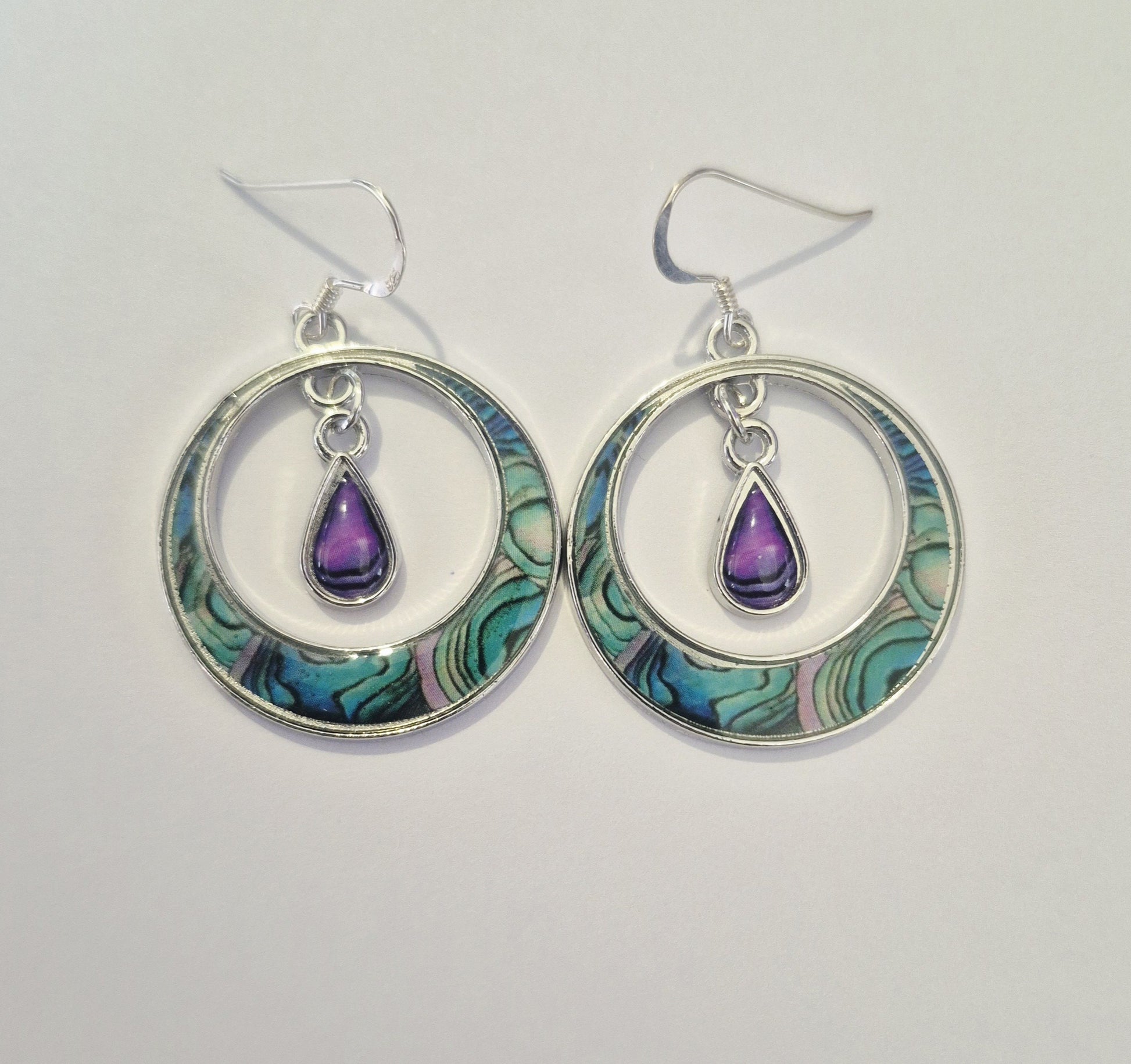 Swirly Drop Earrings