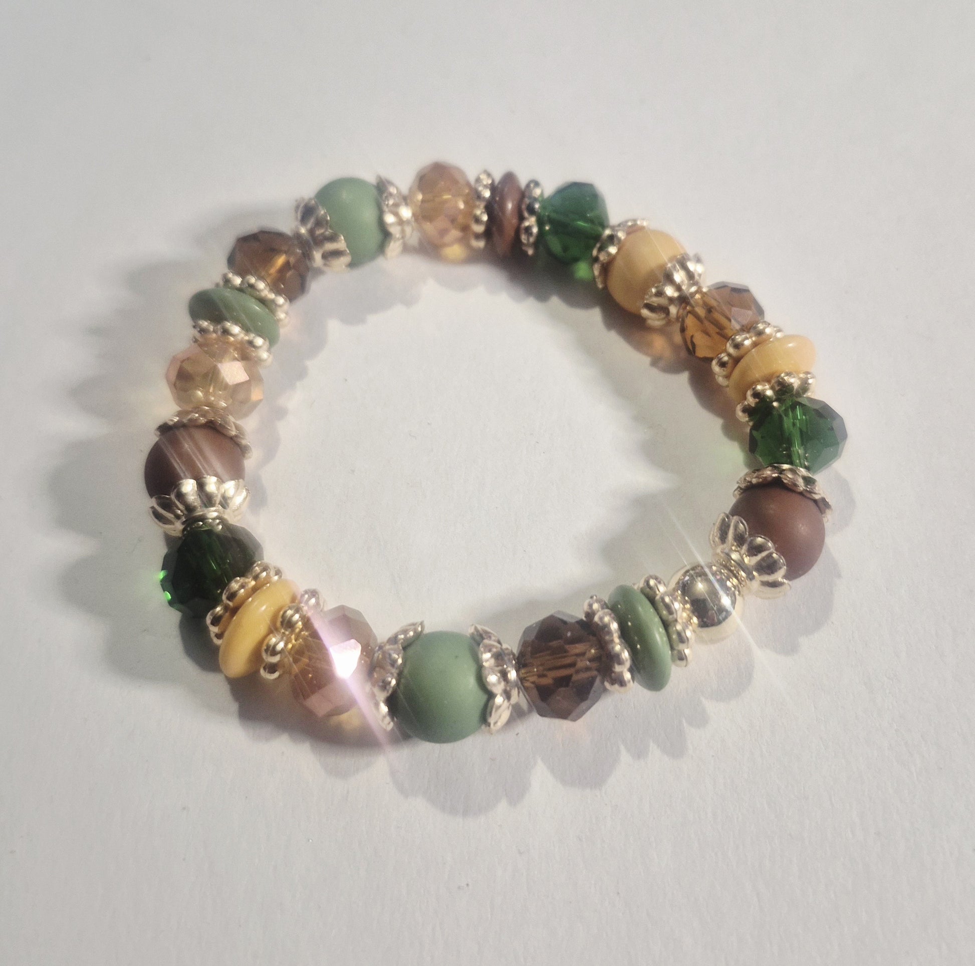 Swirly Bead Bracelets