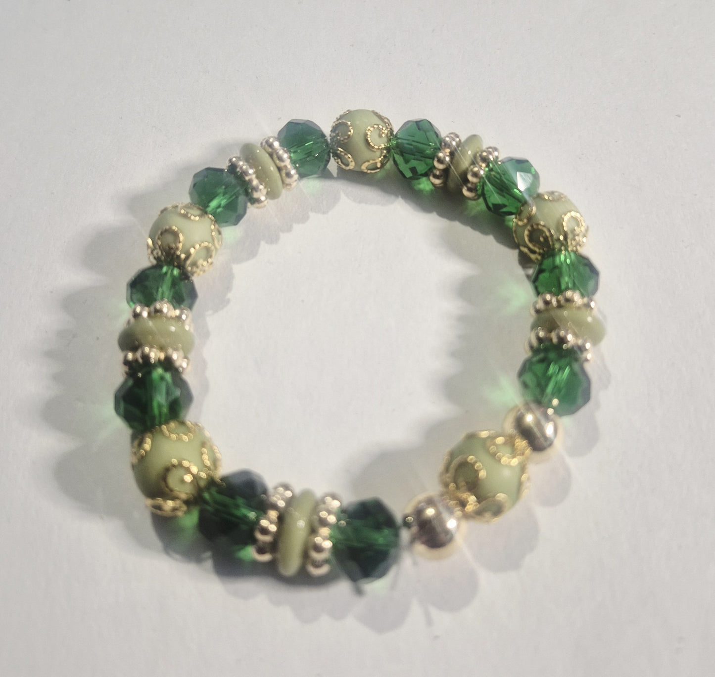 Swirly Bead Bracelets