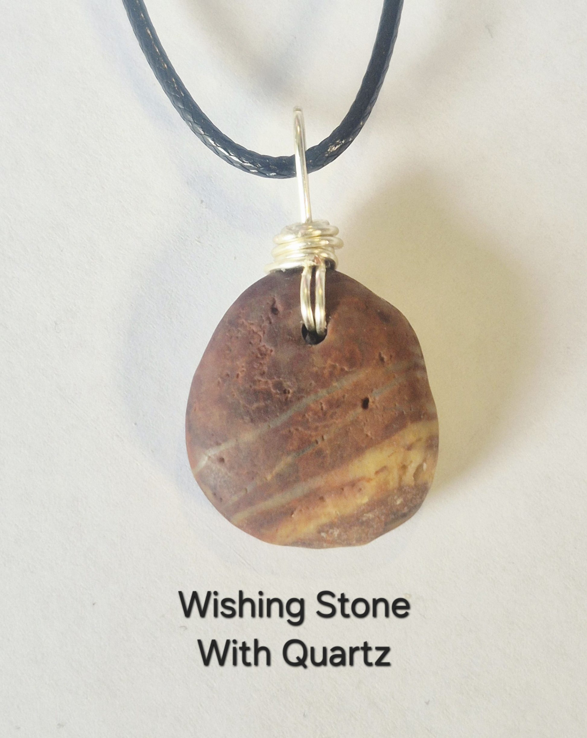Beach Pebble Necklaces