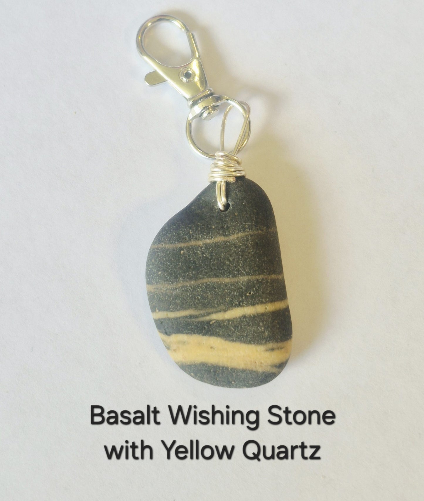 Beach Pebble Bag Charms