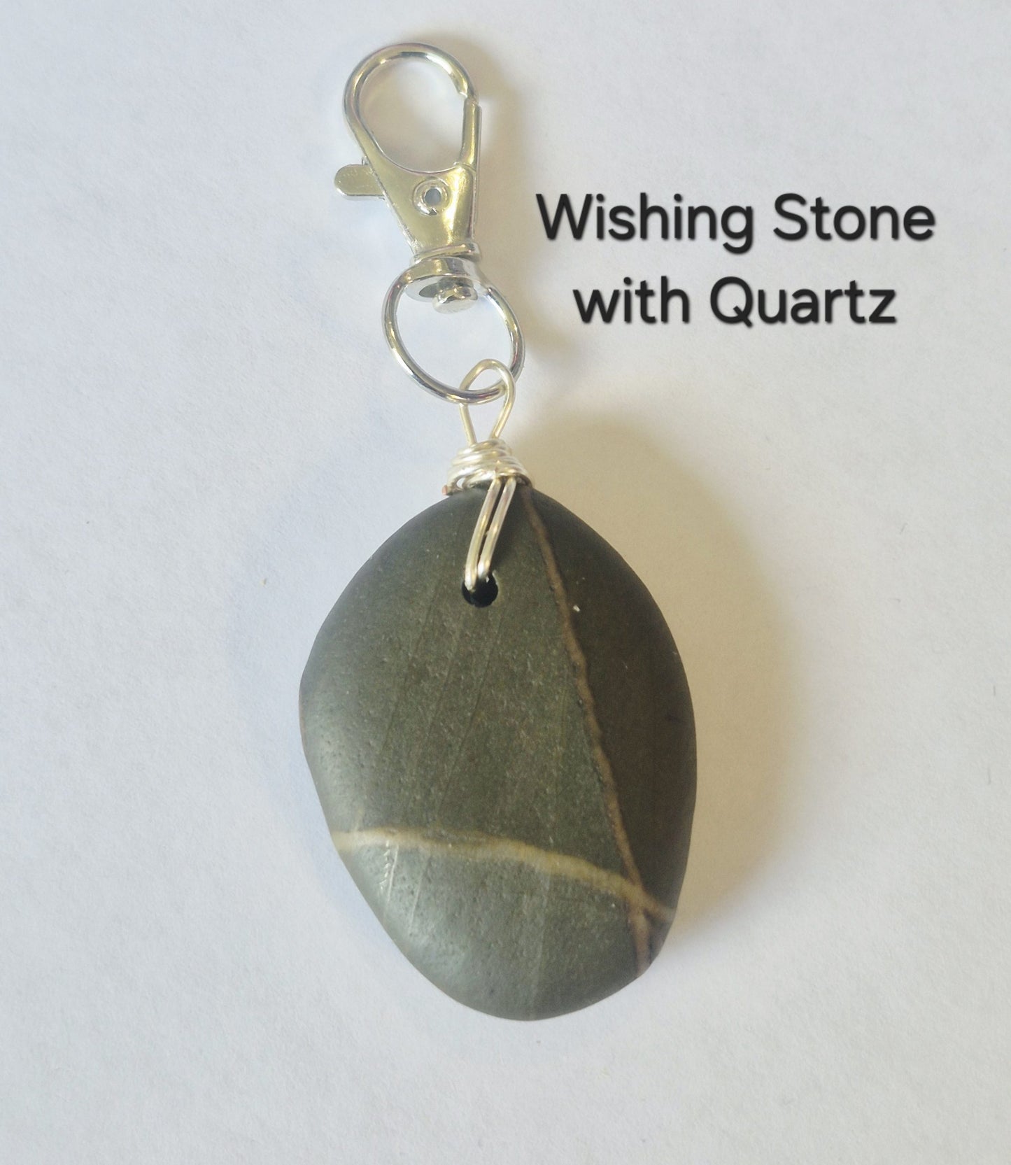 Beach Pebble Bag Charms