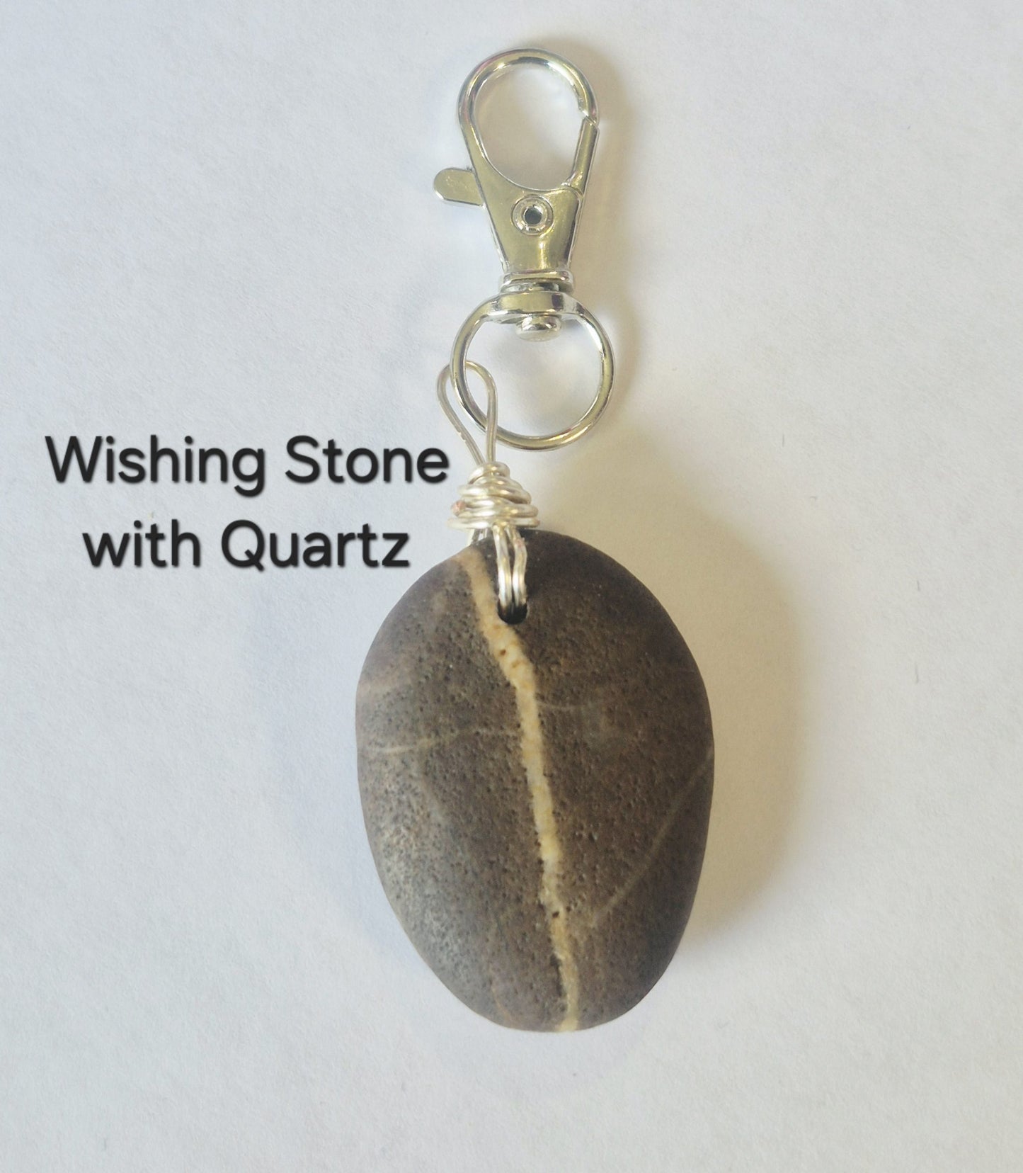 Beach Pebble Bag Charms