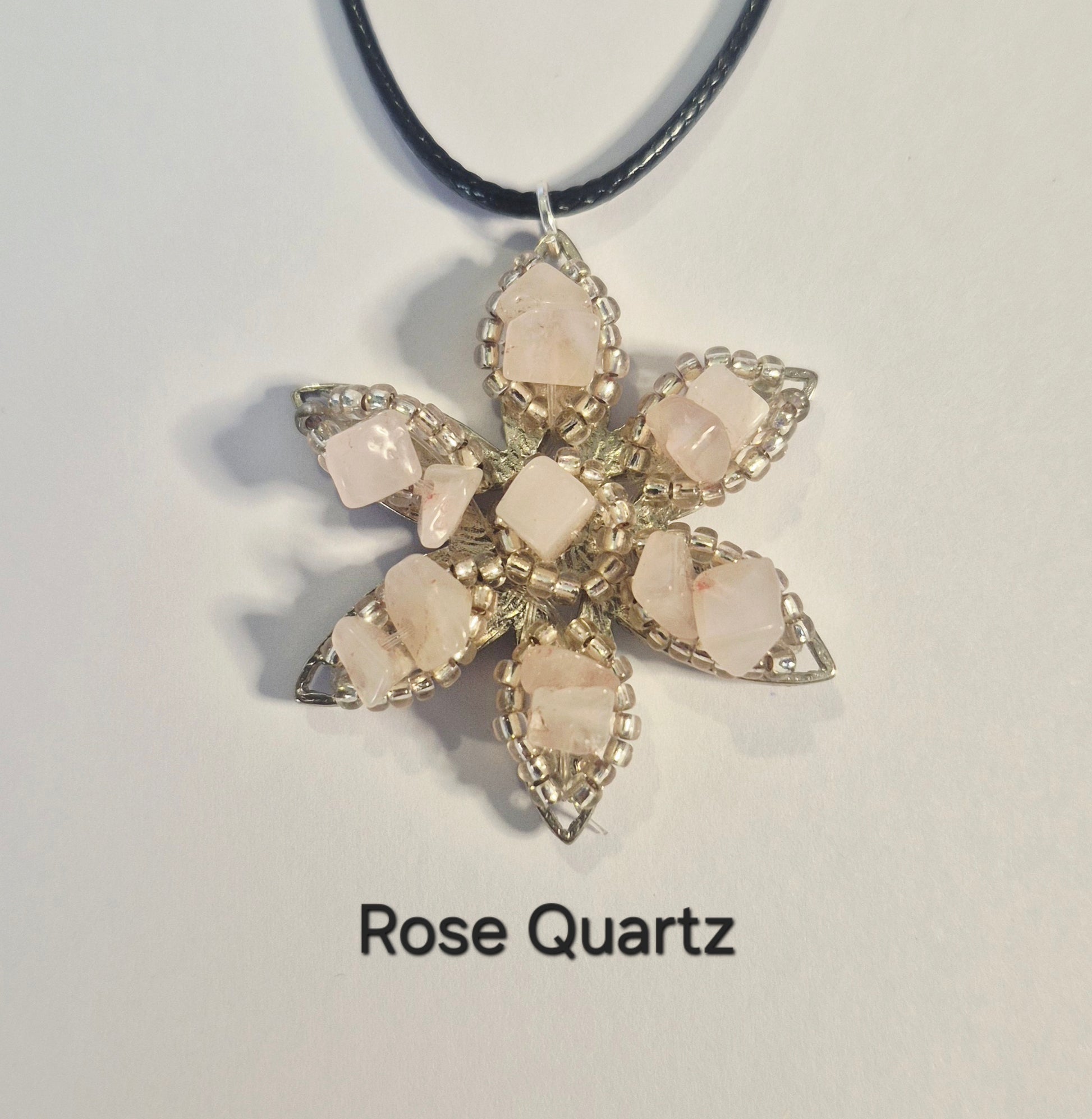 Gemstone Flower Necklaces