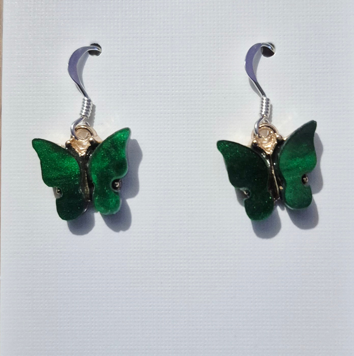 Pearlescent Butterfly Earrings