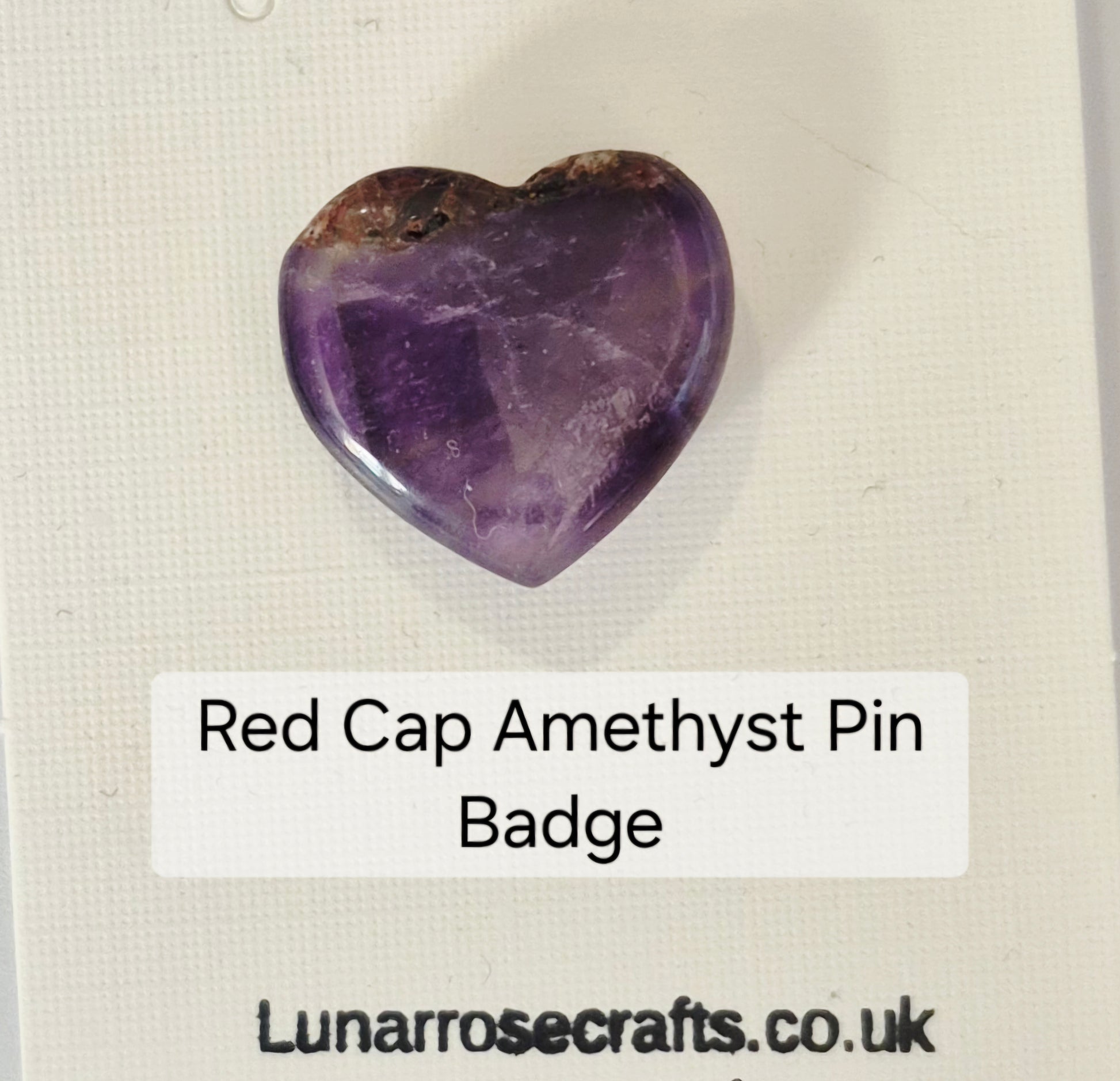 Gemstone Shaped Pin Badges