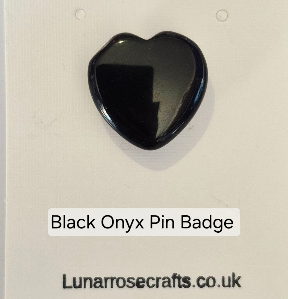 Gemstone Shaped Pin Badges