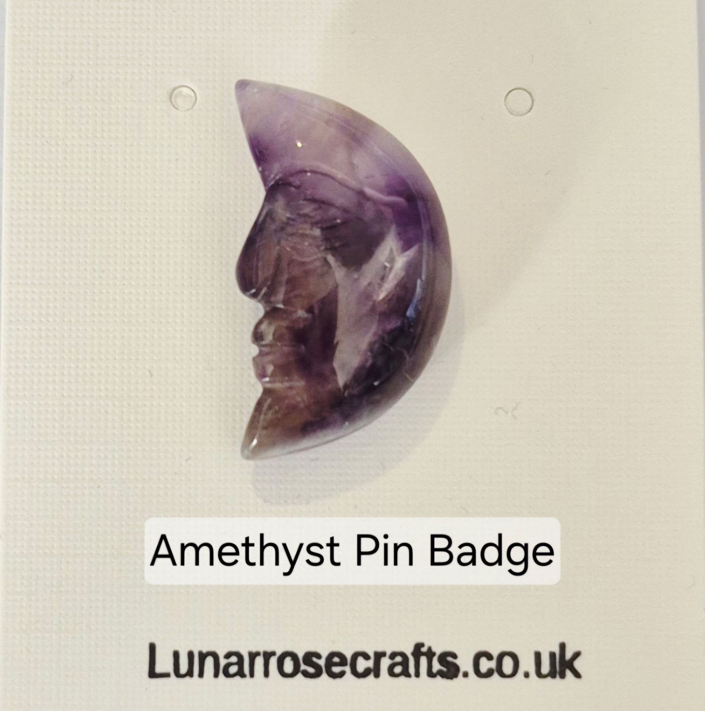 Gemstone Shaped Pin Badges