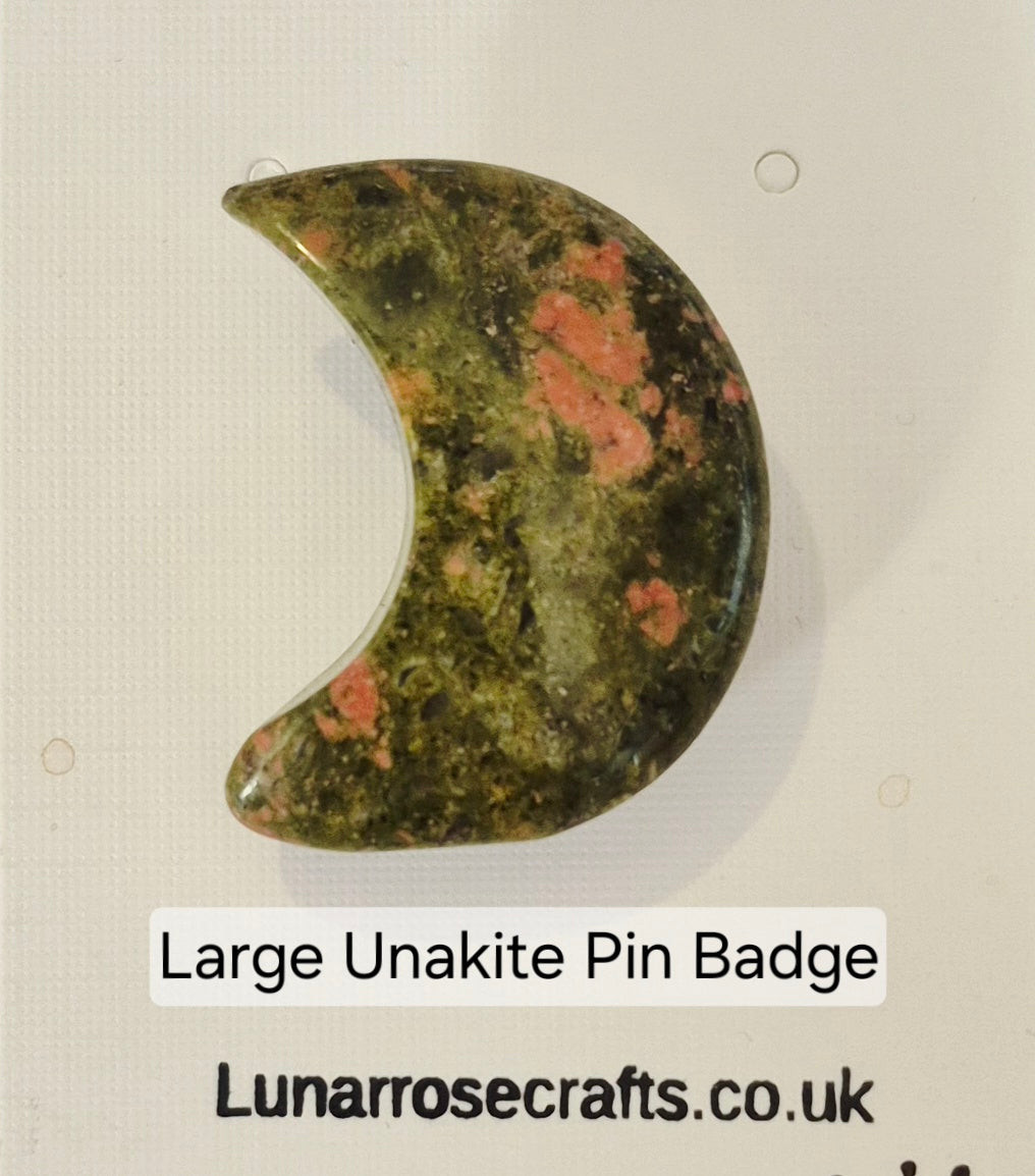 Gemstone Shaped Pin Badges