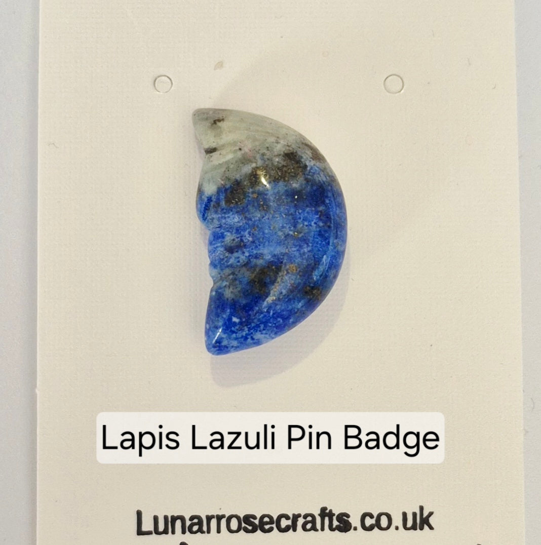 Gemstone Shaped Pin Badges