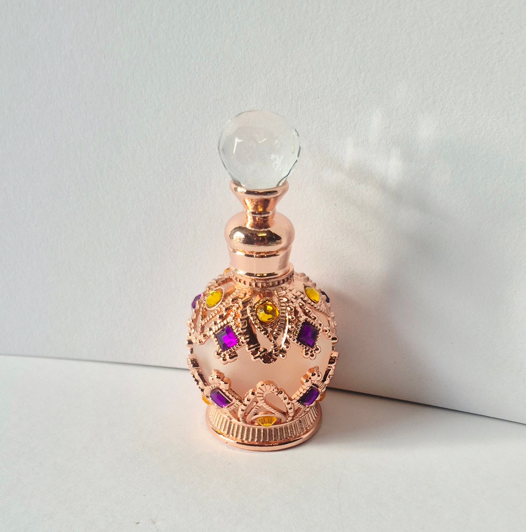 Glass Decorated Perfume Bottles