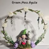 Gemstone and Clay Witch Wreath Collection