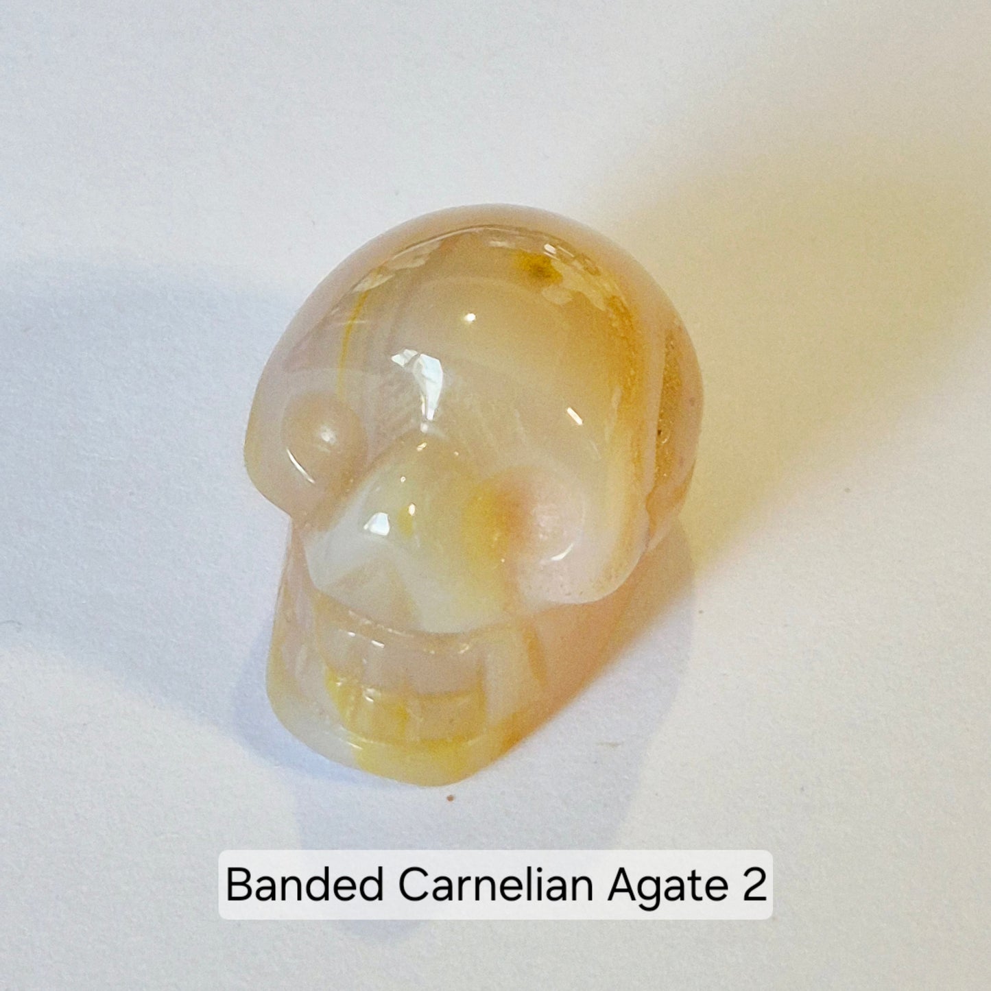 Mini Carved Gemstone Skulls