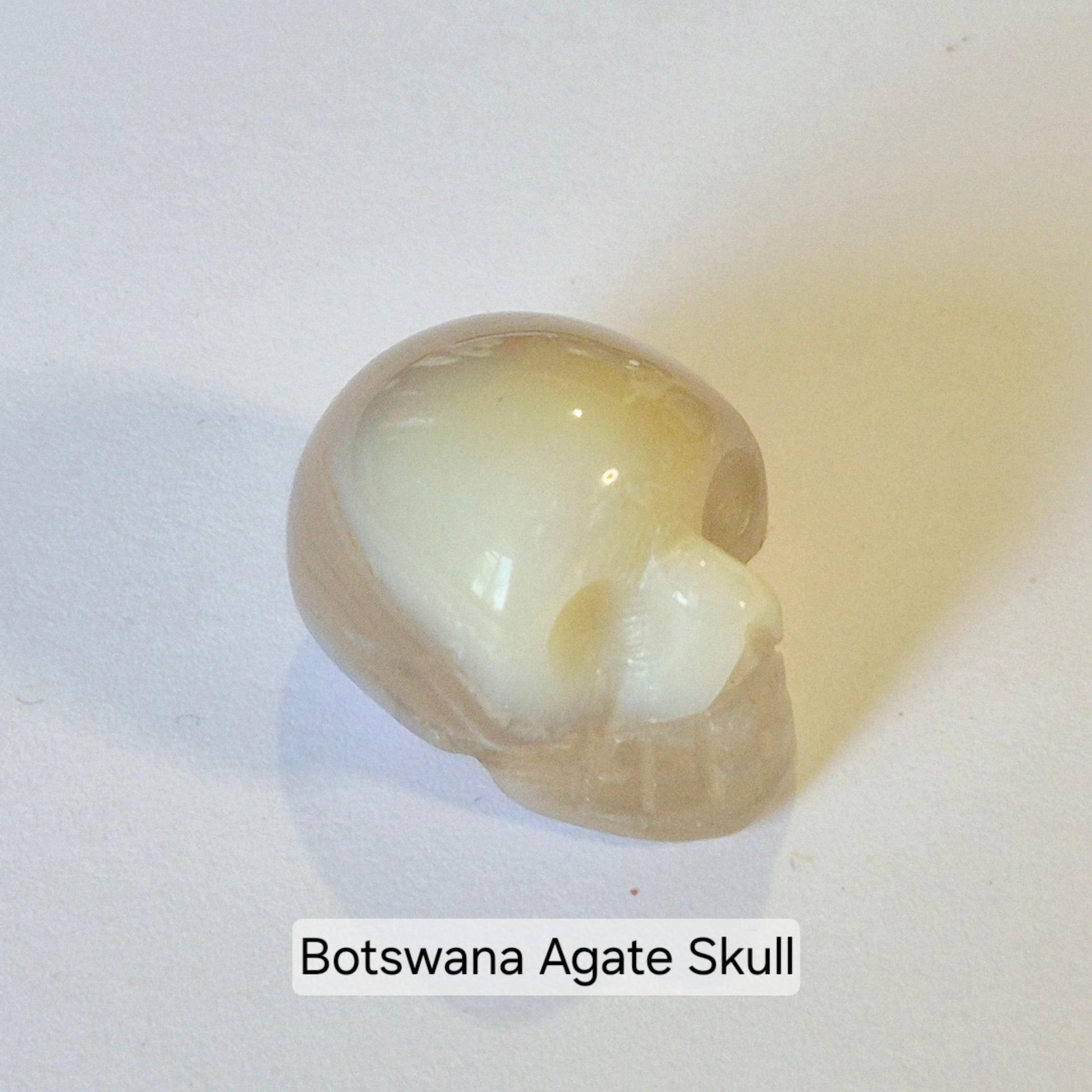 Mini Carved Gemstone Skulls