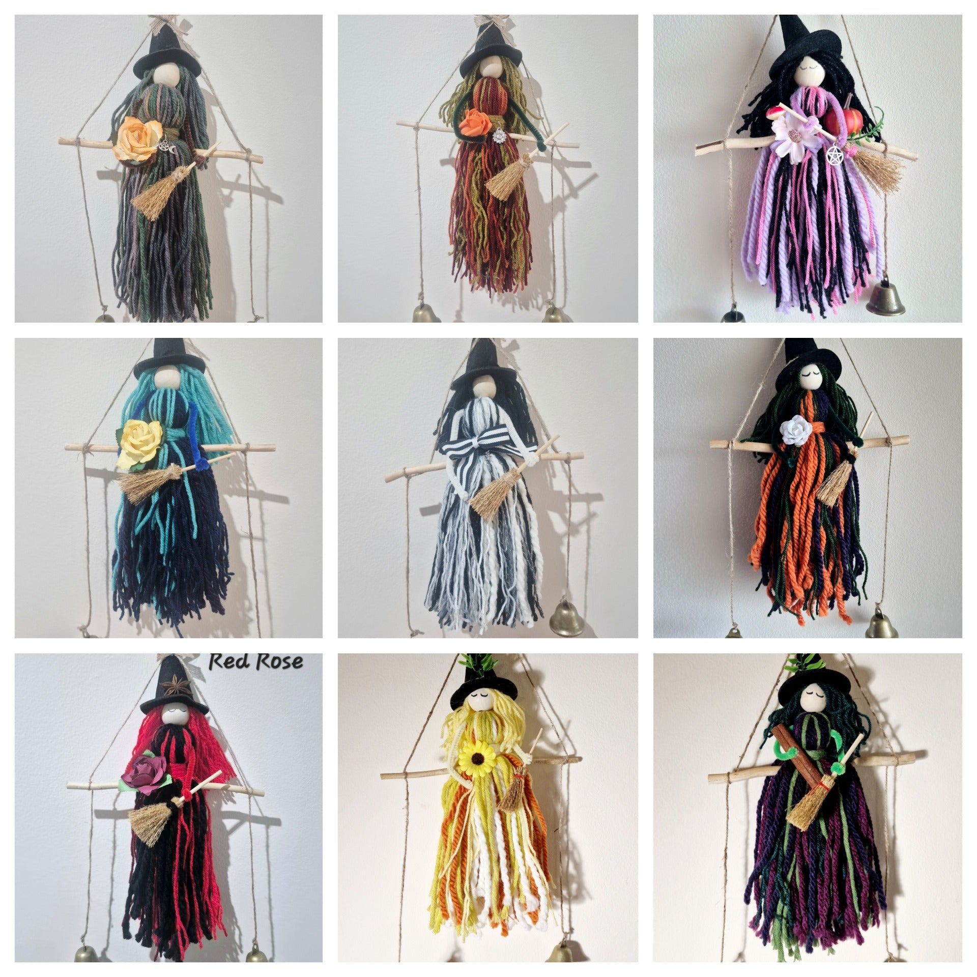 Woollen Witches Bells