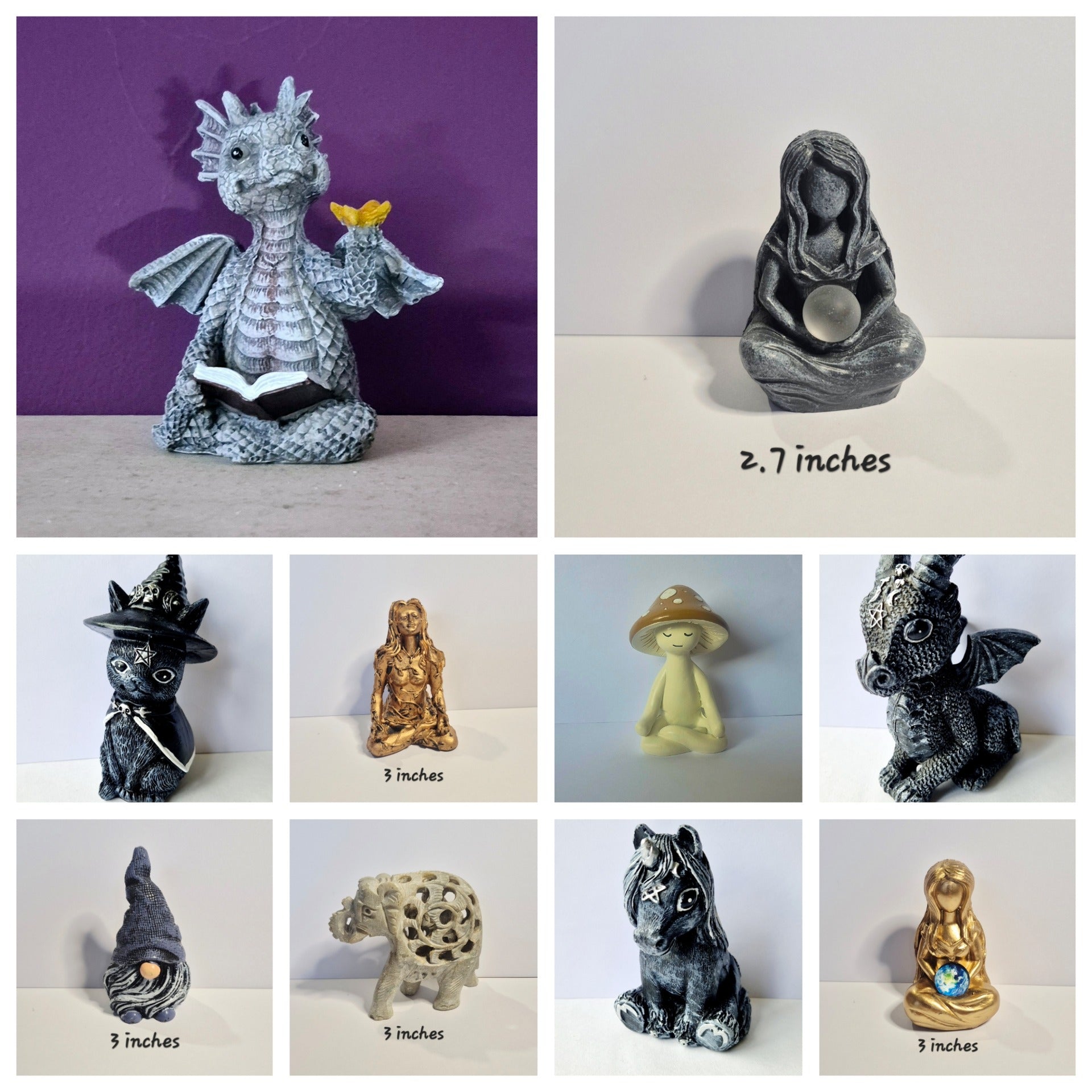 Mystical Creature Ornaments