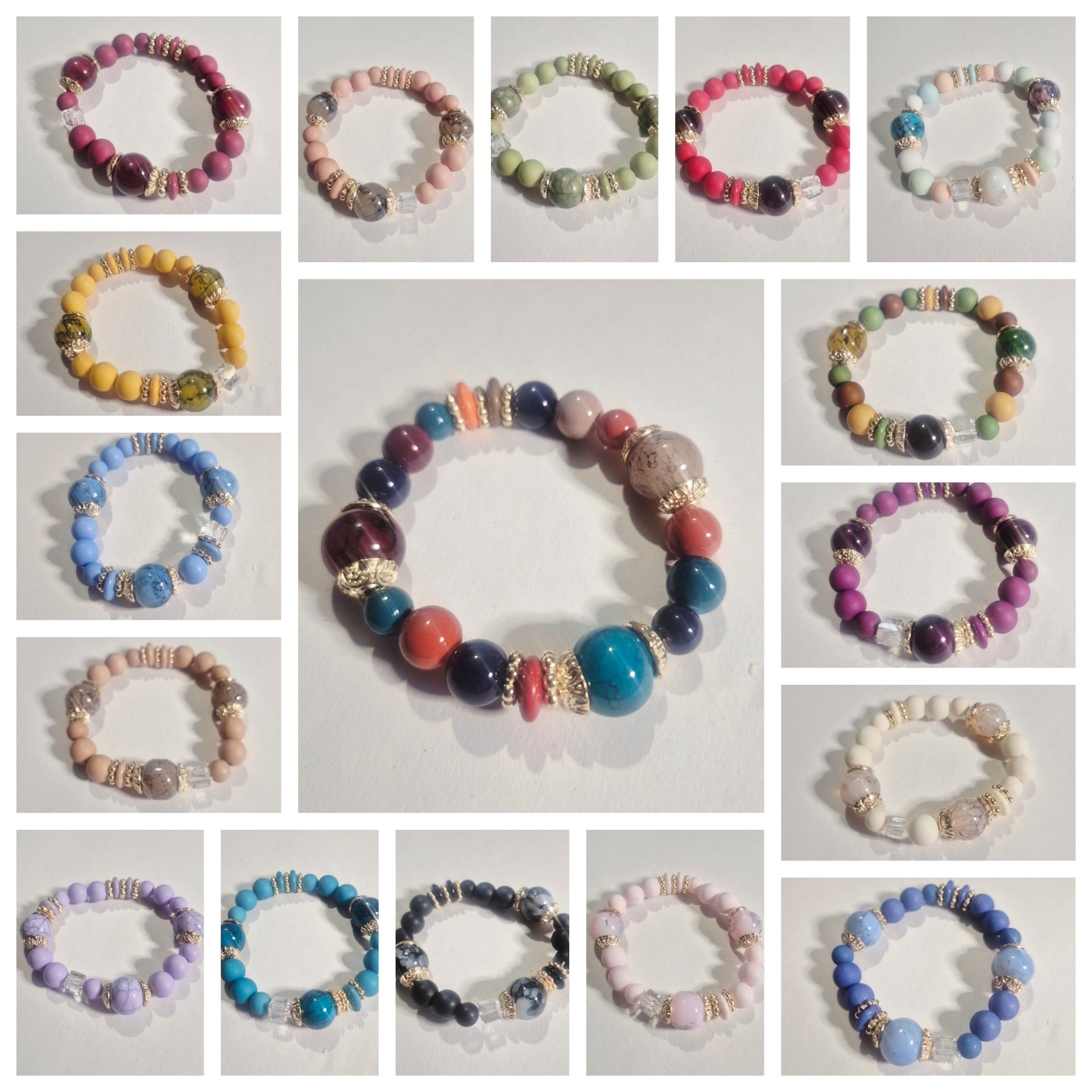 Chunky Bead Bracelets