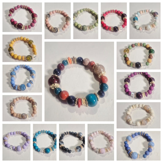 Chunky Bead Bracelets