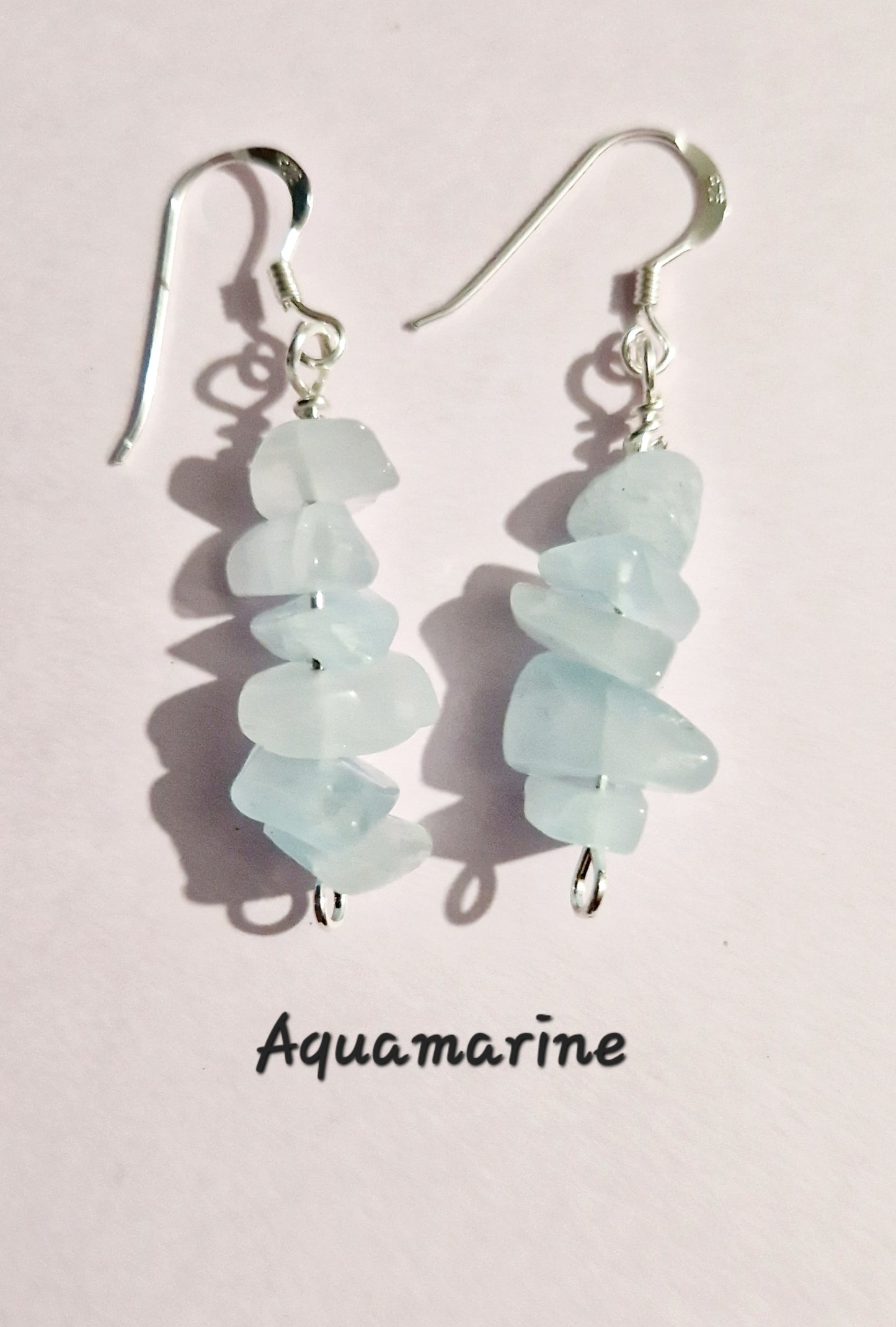 Gemstone Chip Earrings
