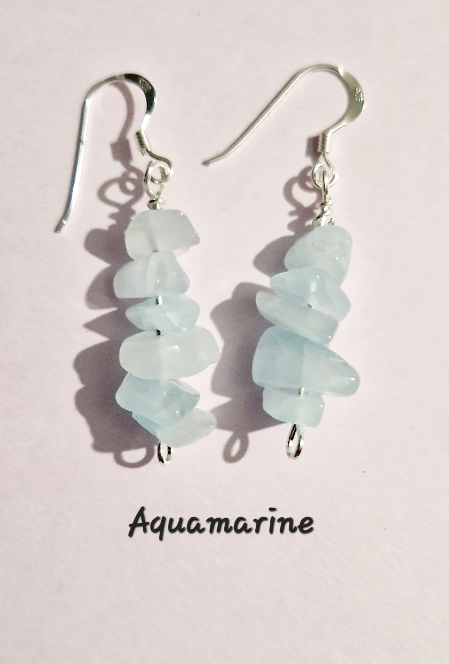 Gemstone Chip Earrings