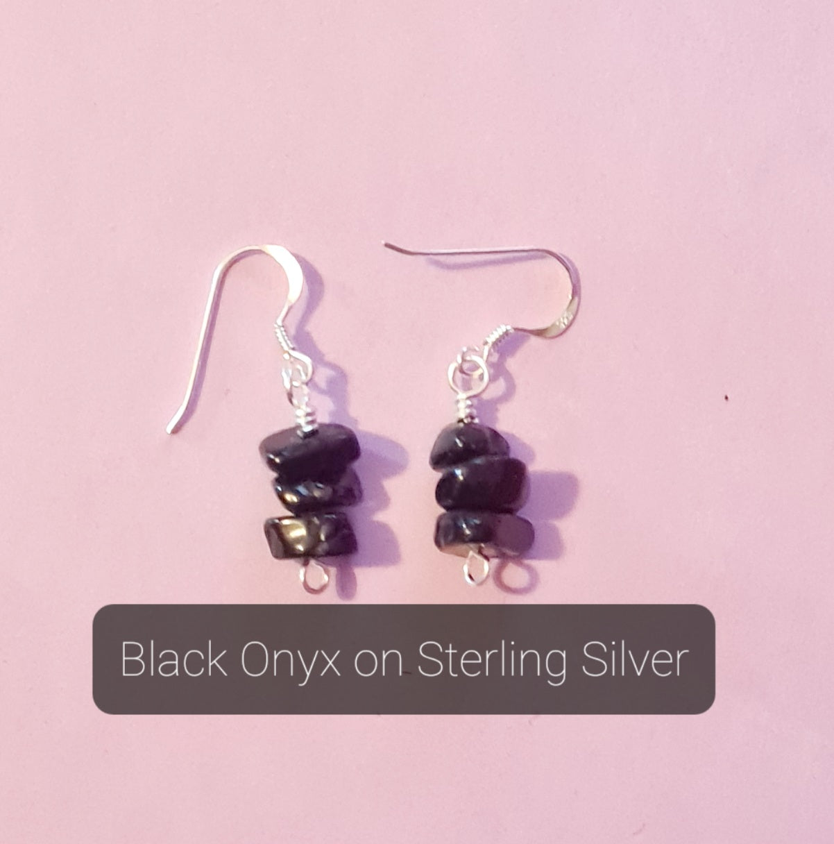 Gemstone Chip Earrings
