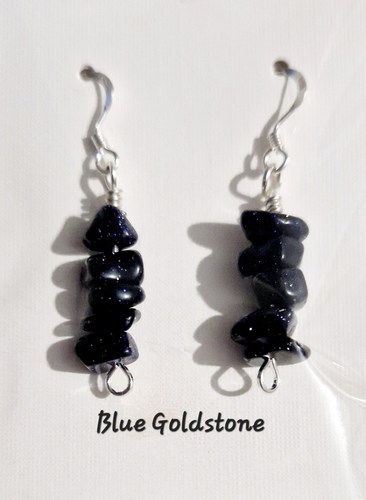 Gemstone Chip Earrings