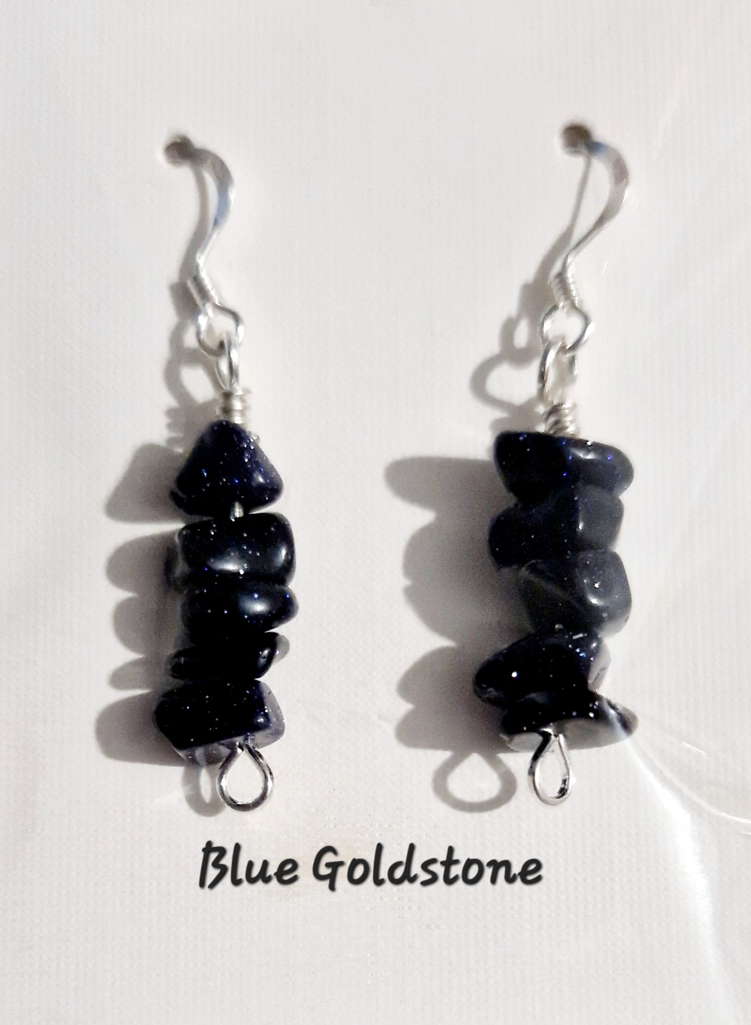 Gemstone Chip Earrings