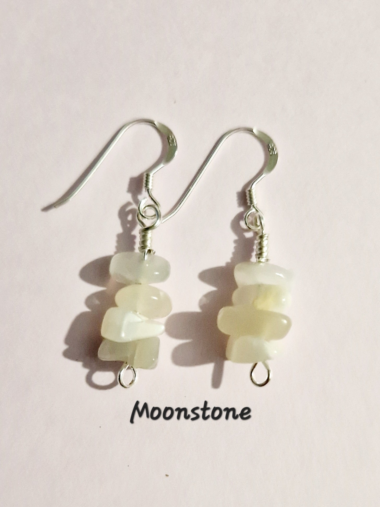 Gemstone Chip Earrings