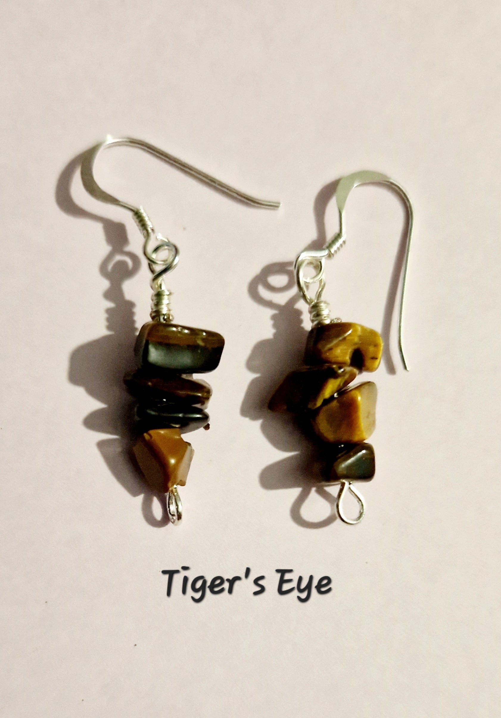 Gemstone Chip Earrings