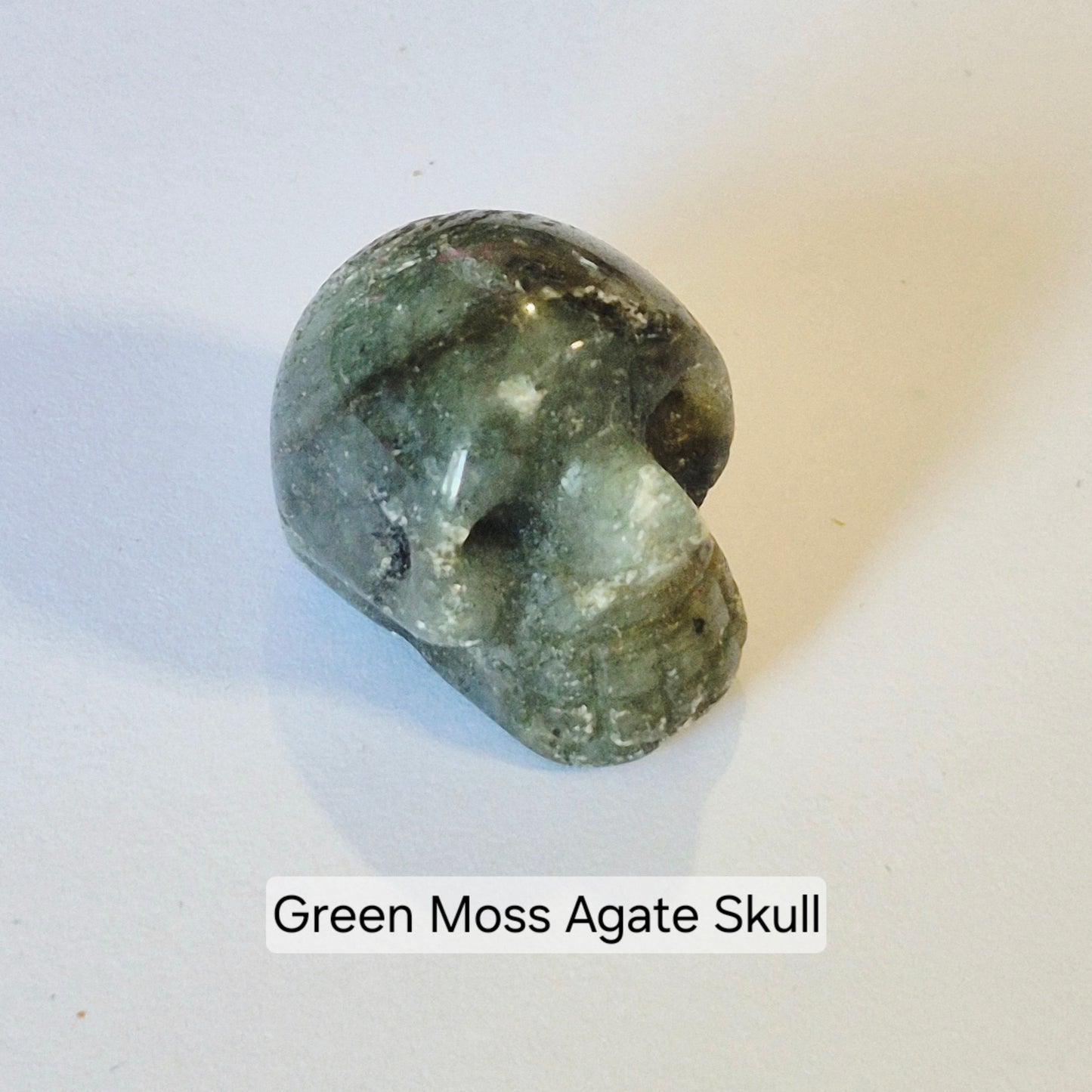 Mini Carved Gemstone Skulls