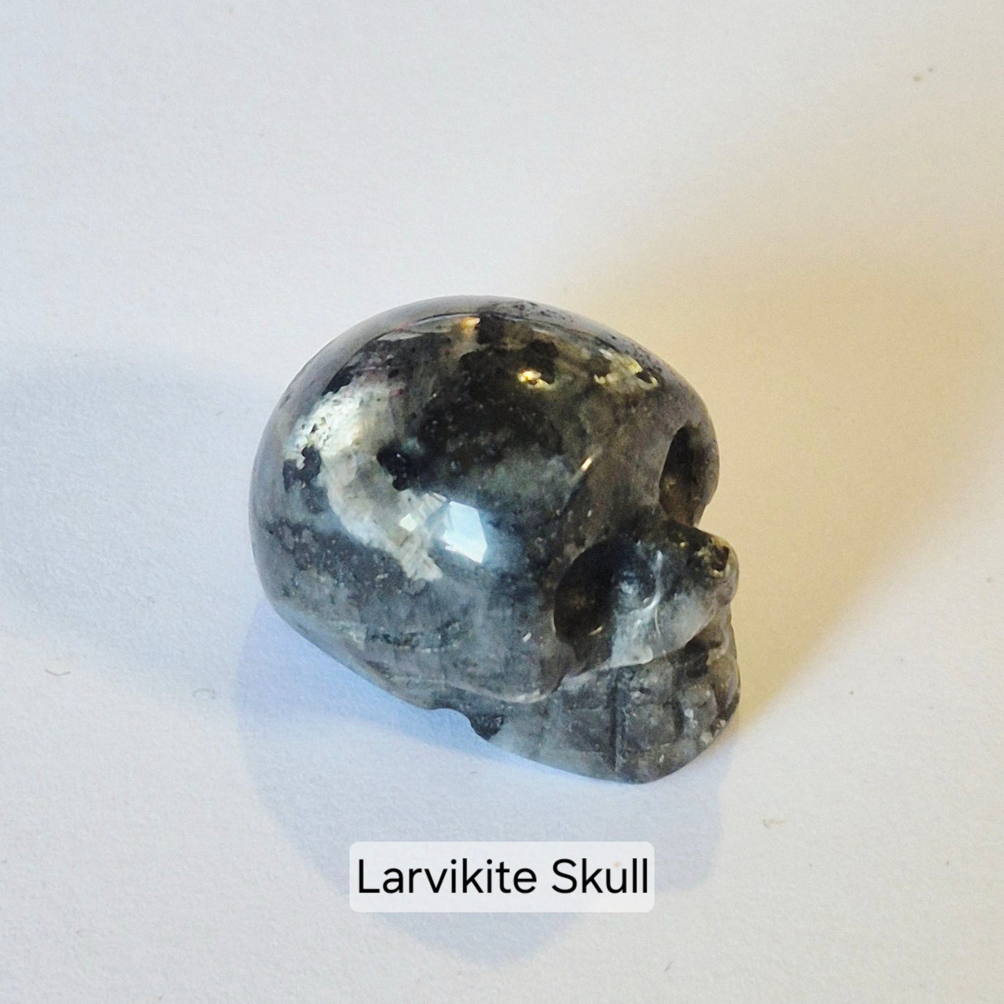 Mini Carved Gemstone Skulls