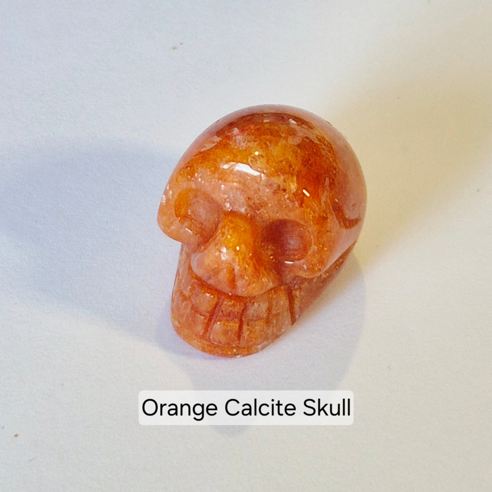 Mini Carved Gemstone Skulls