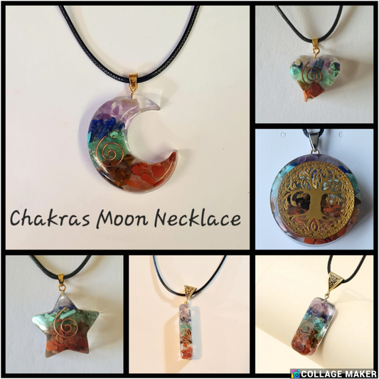 Chakra Pendant Shaped Necklaces
