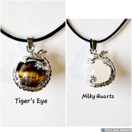 Dragon Gemstone Necklaces