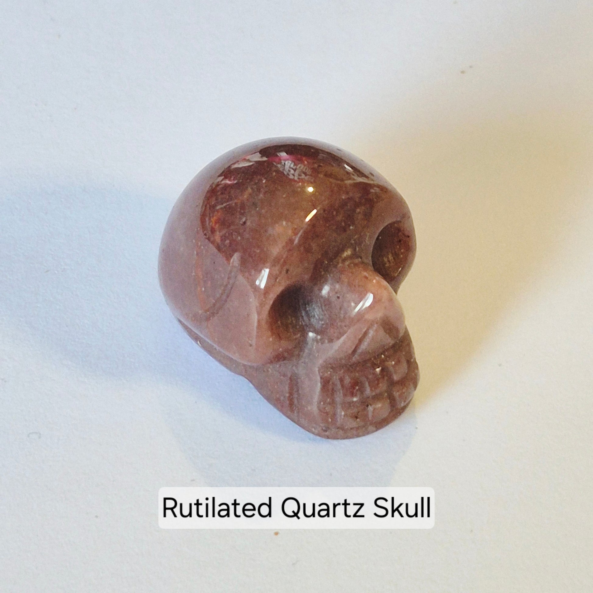 Mini Carved Gemstone Skulls