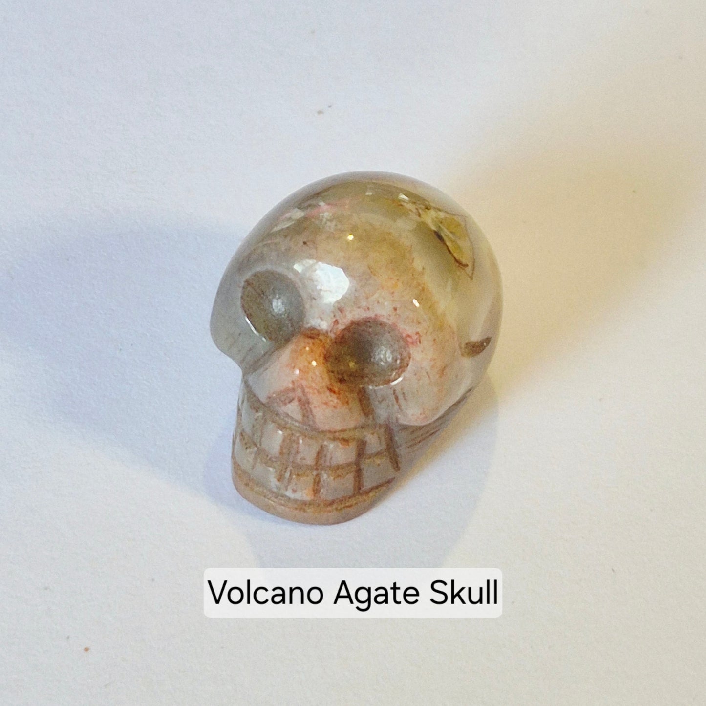 Mini Carved Gemstone Skulls