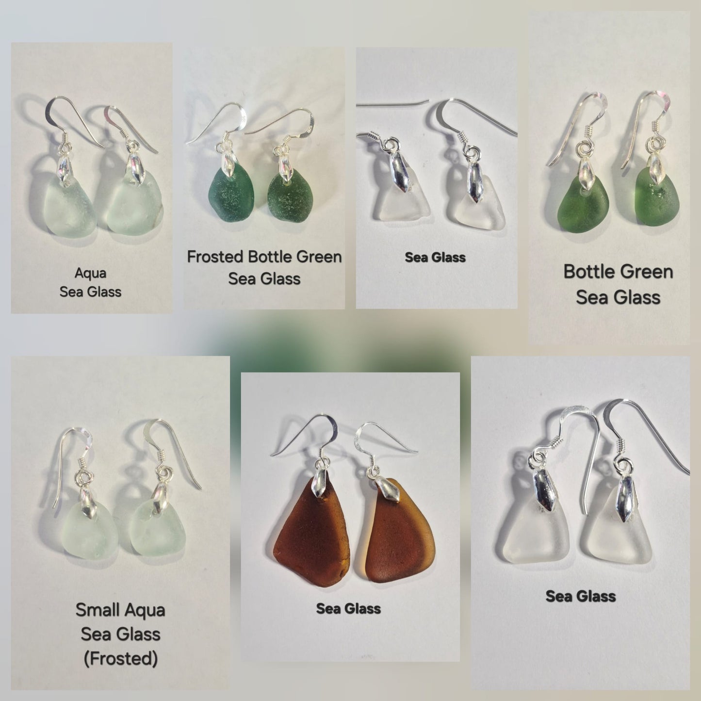 Sea Glass Earrings