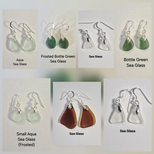 Sea Glass Earrings