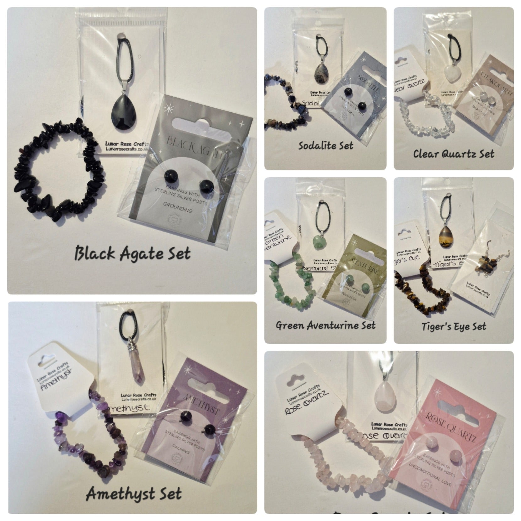 Gemstone Jewellery Gift Sets